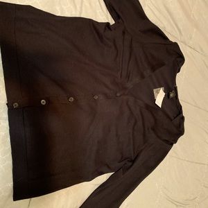 NWT Black caridigan